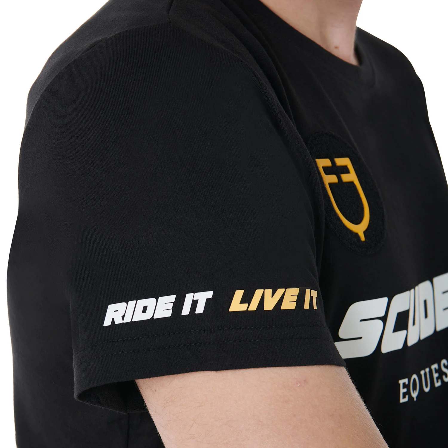 Equestro Scuderia Equestro Men's Stretch Cotton T-Shirt - Image 4