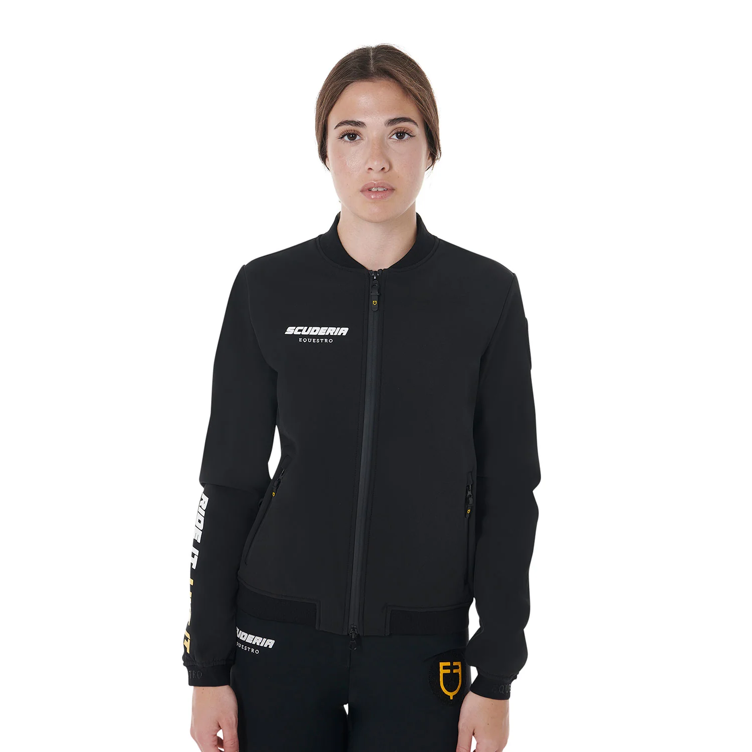 Equestro Scuderia Equestro Women's Bomber Technical Fabric