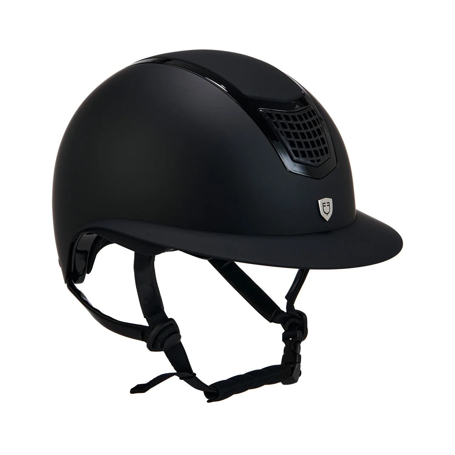Equestro Ultra-Light Helmet In Resistant Matte Plastic En 1384-2023 Homologation