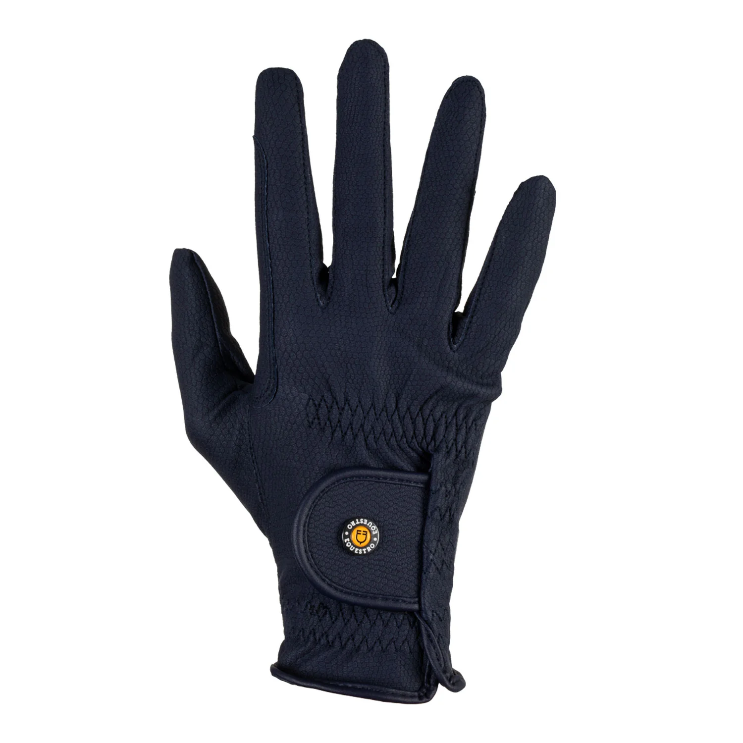 Equestro Unisex Synthetic Leather Gloves with Tear-Away Closure - Image 5