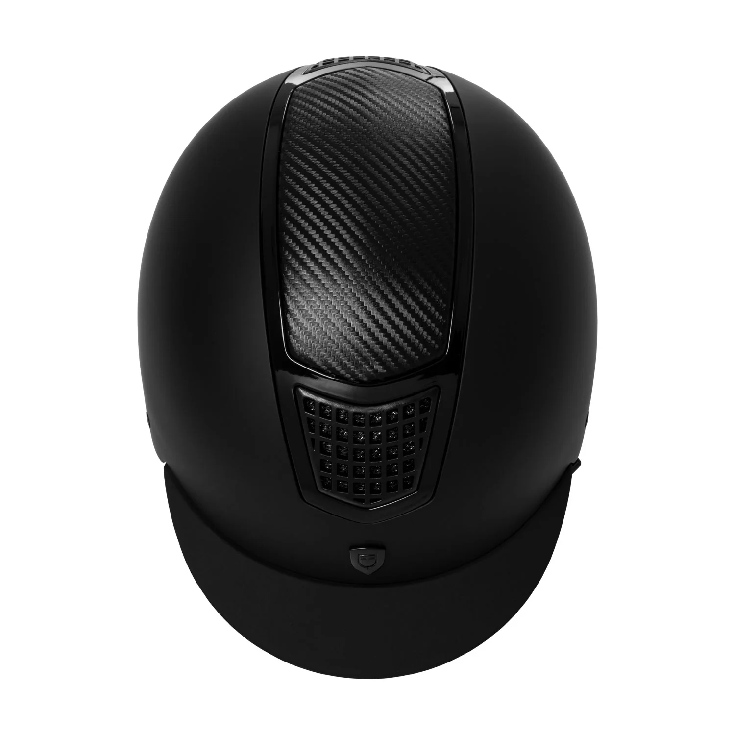 Equestro Unisex Helmet Carbon Insert And Shiny Frame Homologation En 1384-2023 - Image 3