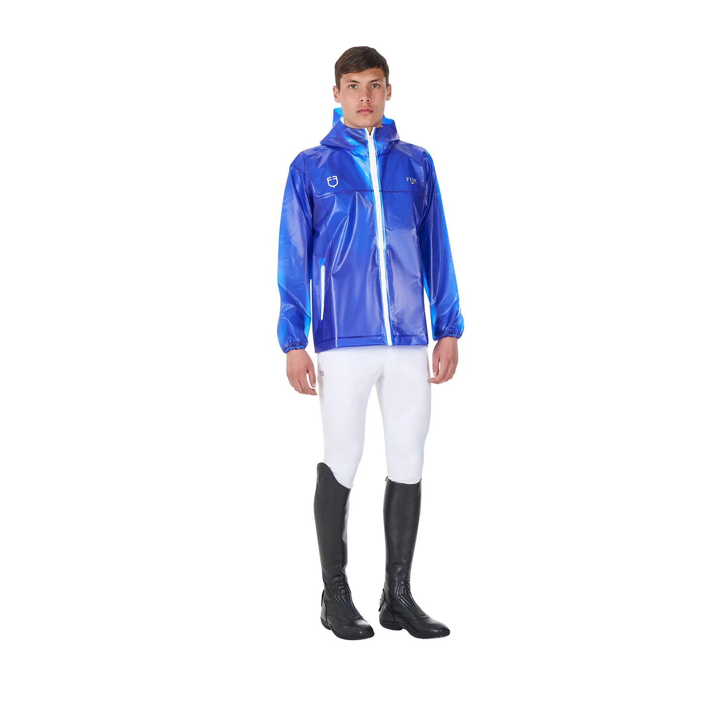 Equestro Unisex Raincoat Equestro X Fise - Image 10