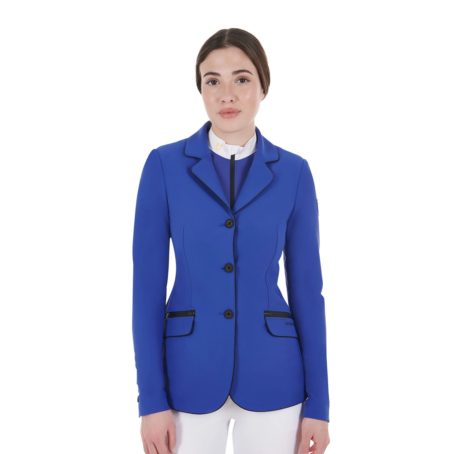 Equestro Women's Competition Jacket In Technical Fabric - Image 19