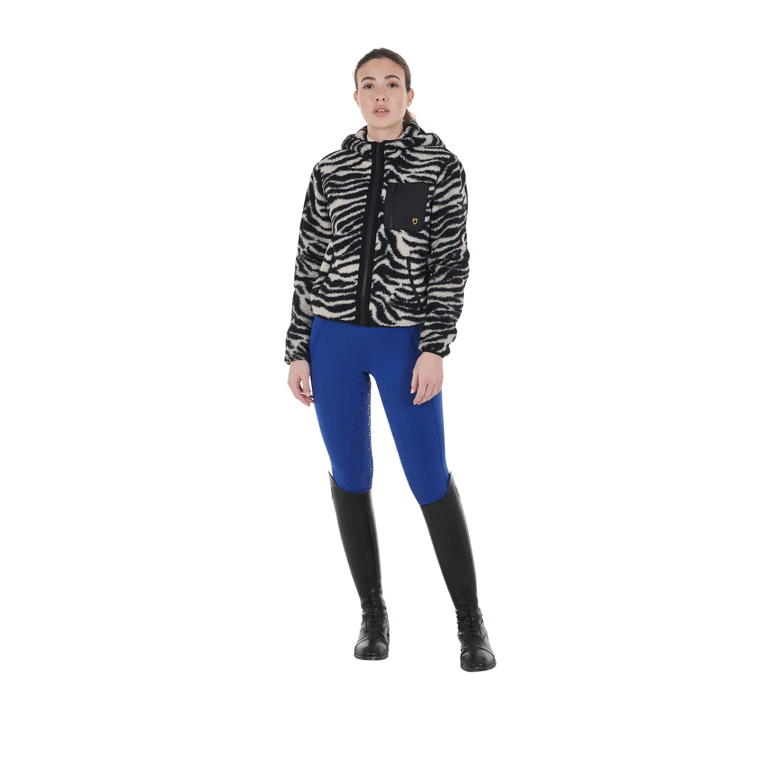 Equestro Women's Fleece Lining Leggings - Image 21