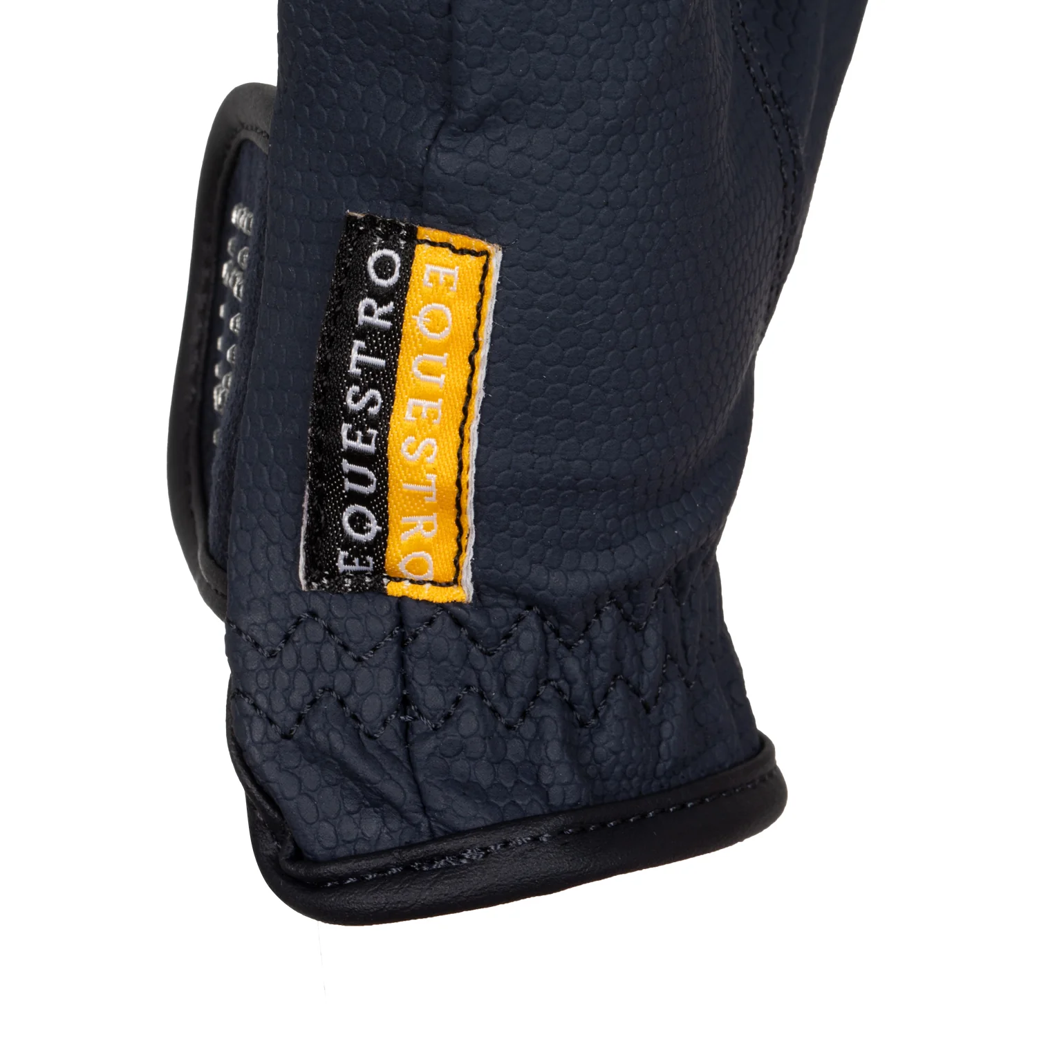 Equestro Women's Gloves In Soft Technical Fabric With Glitter Logo - Image 10