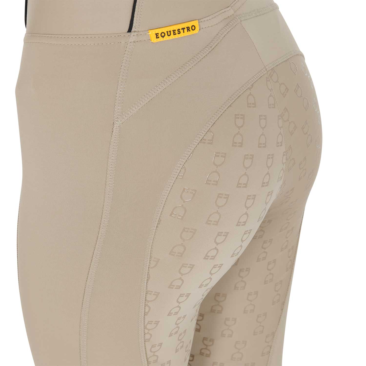 Equestro Women's Slim Fit Full Grip Leggings - Image 44