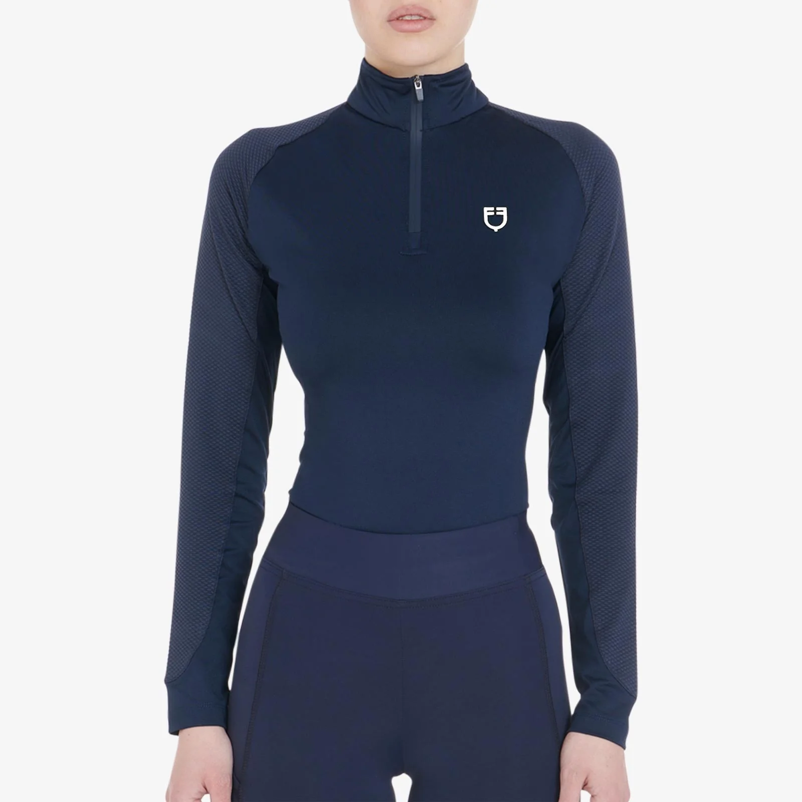 Equestro Women's Slim Fit Long Sleeve Base Layer - Image 6