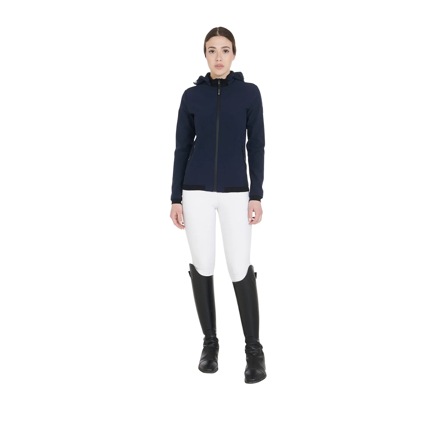 Equestro Women's Slim Fit Softshell Jacket With Internal Fleece - Image 14