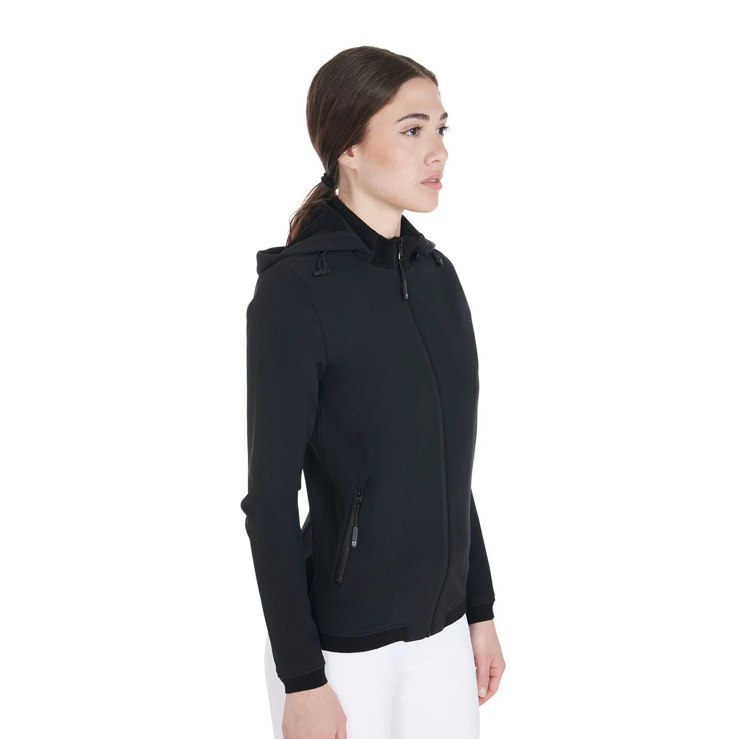 Equestro Women's Slim Fit Softshell Jacket With Internal Fleece - Image 5