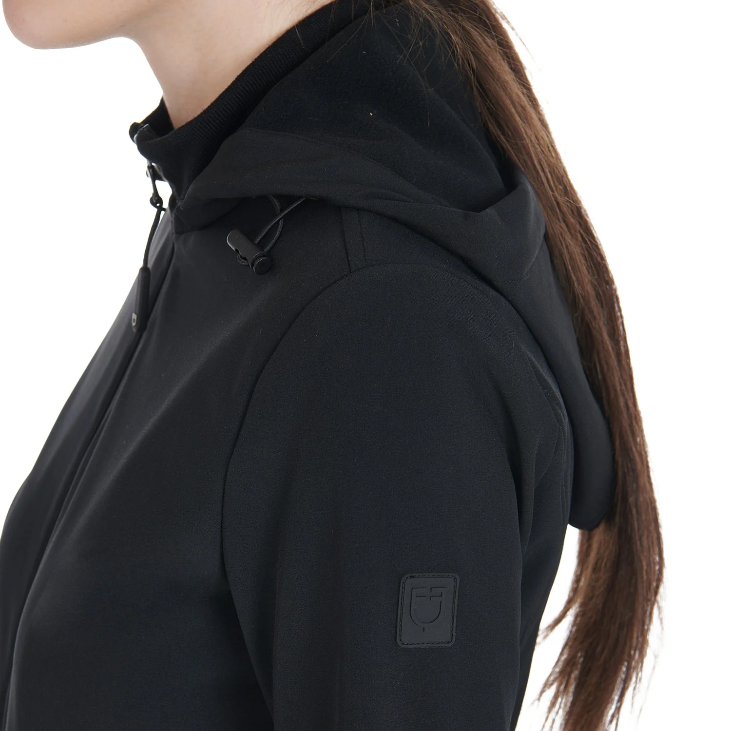 Equestro Women's Slim Fit Softshell Jacket With Internal Fleece - Image 8