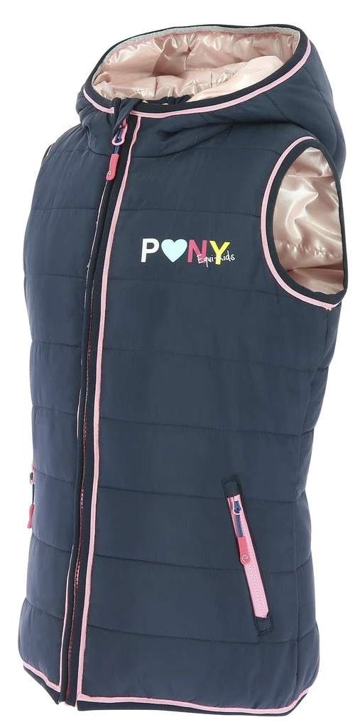 Equi-Kids Jade Reversible Sleeveless Jacket - Image 4