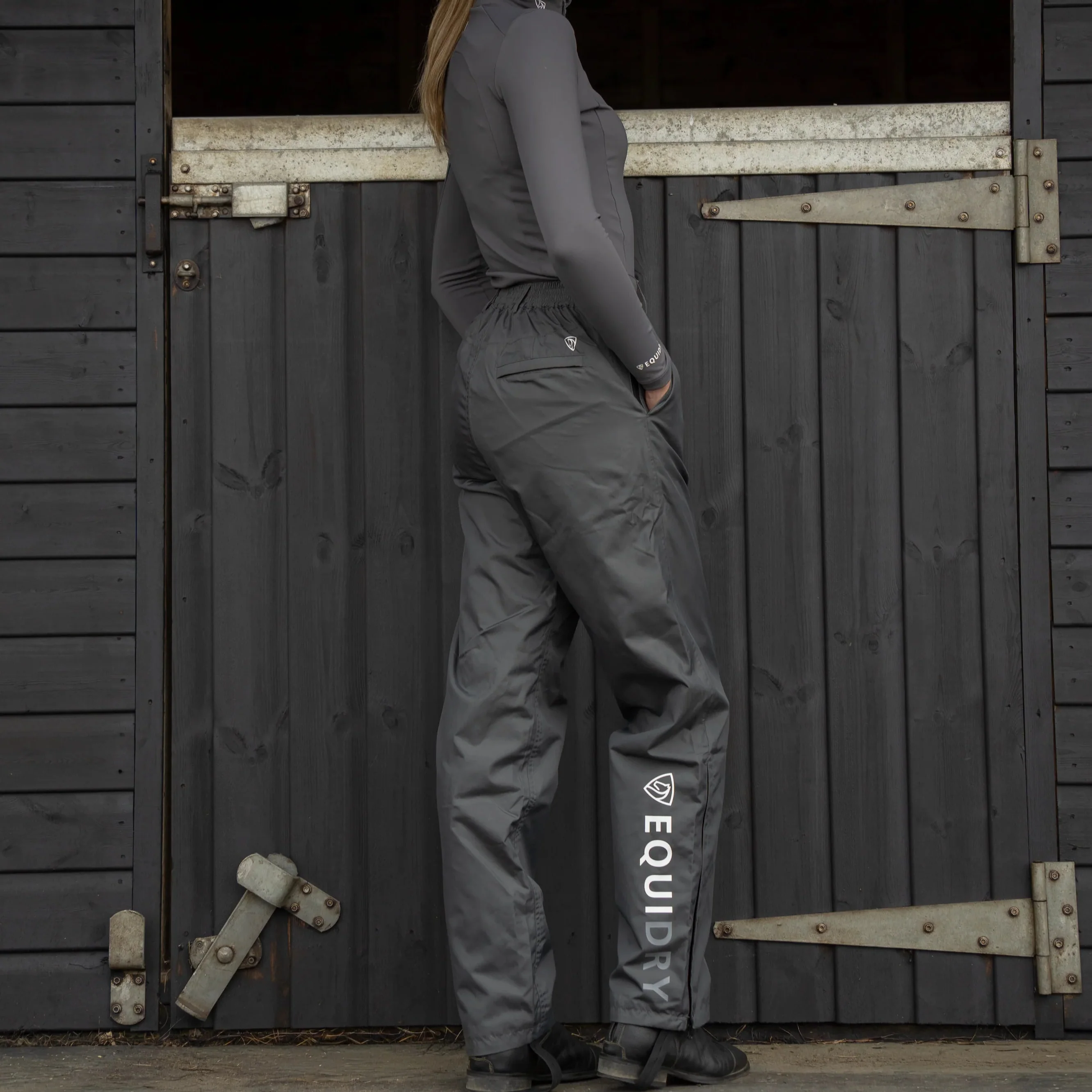 EQUIDRY Women's Lined Waterproof Trousers - Image 12