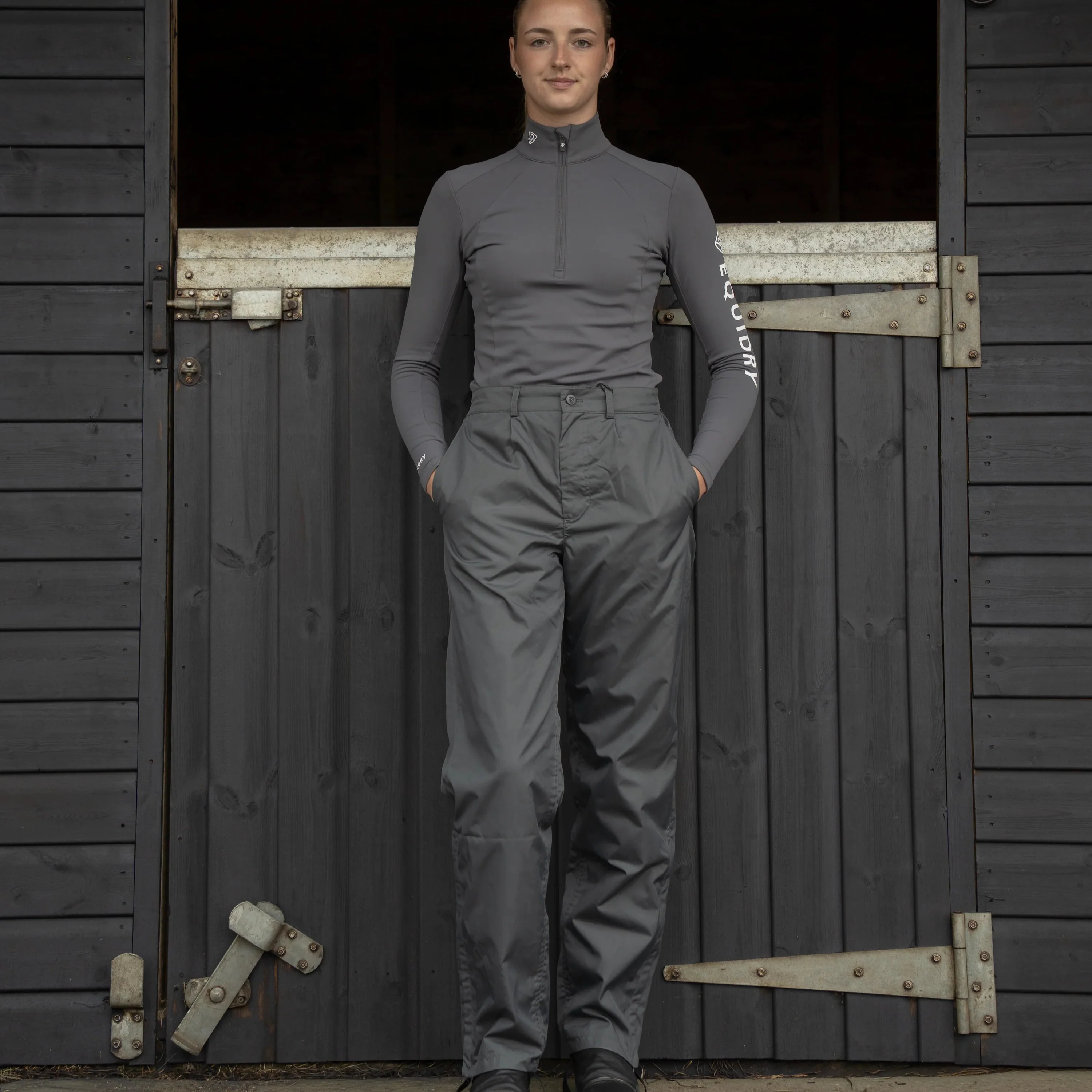 EQUIDRY Women's Lined Waterproof Trousers - Image 13