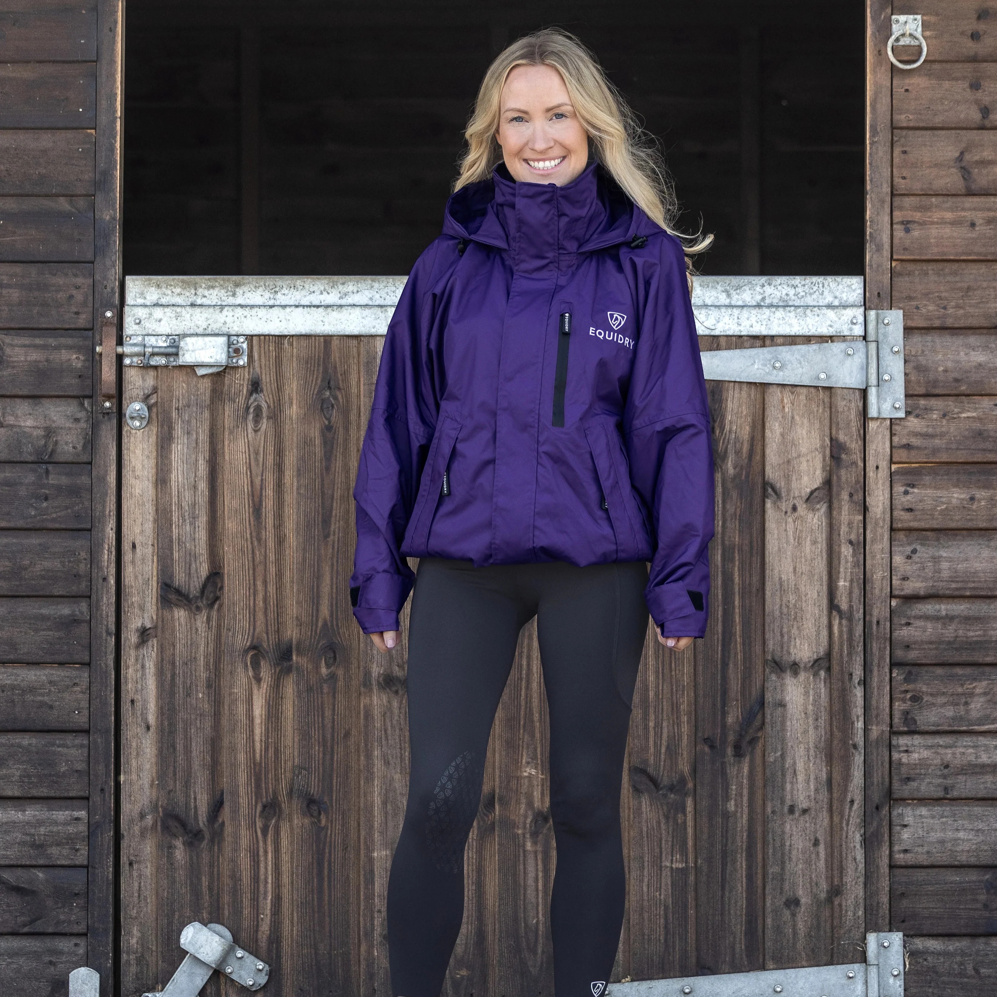 EQUIDRY Women's Shortie Mesh Lining Mac - Image 37