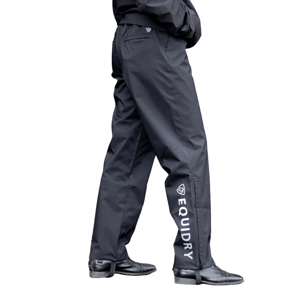 EQUIDRY Women's Unlined Waterproof Trousers - Image 7