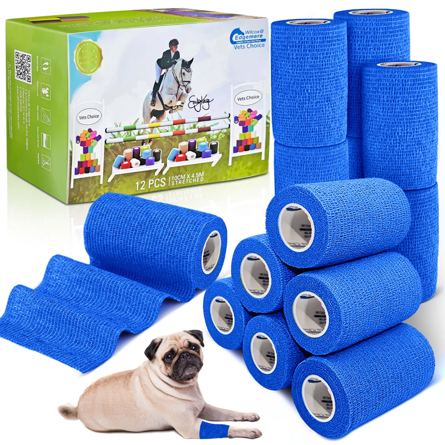 Equimed 10cm Vetwrap Pack of 12 - Image 16