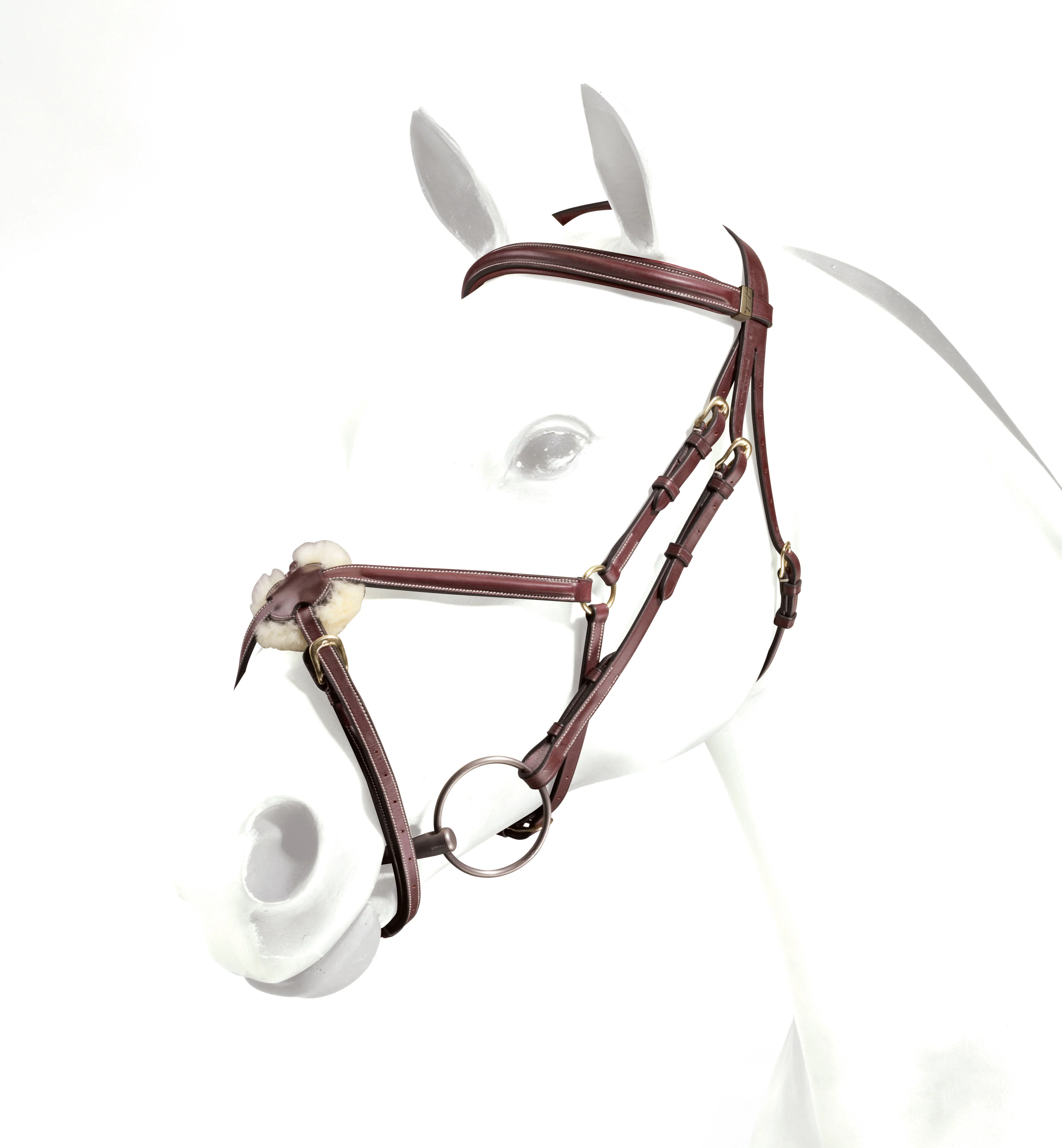 Equipe Emporio Grackle Bridle with Brass Fittings