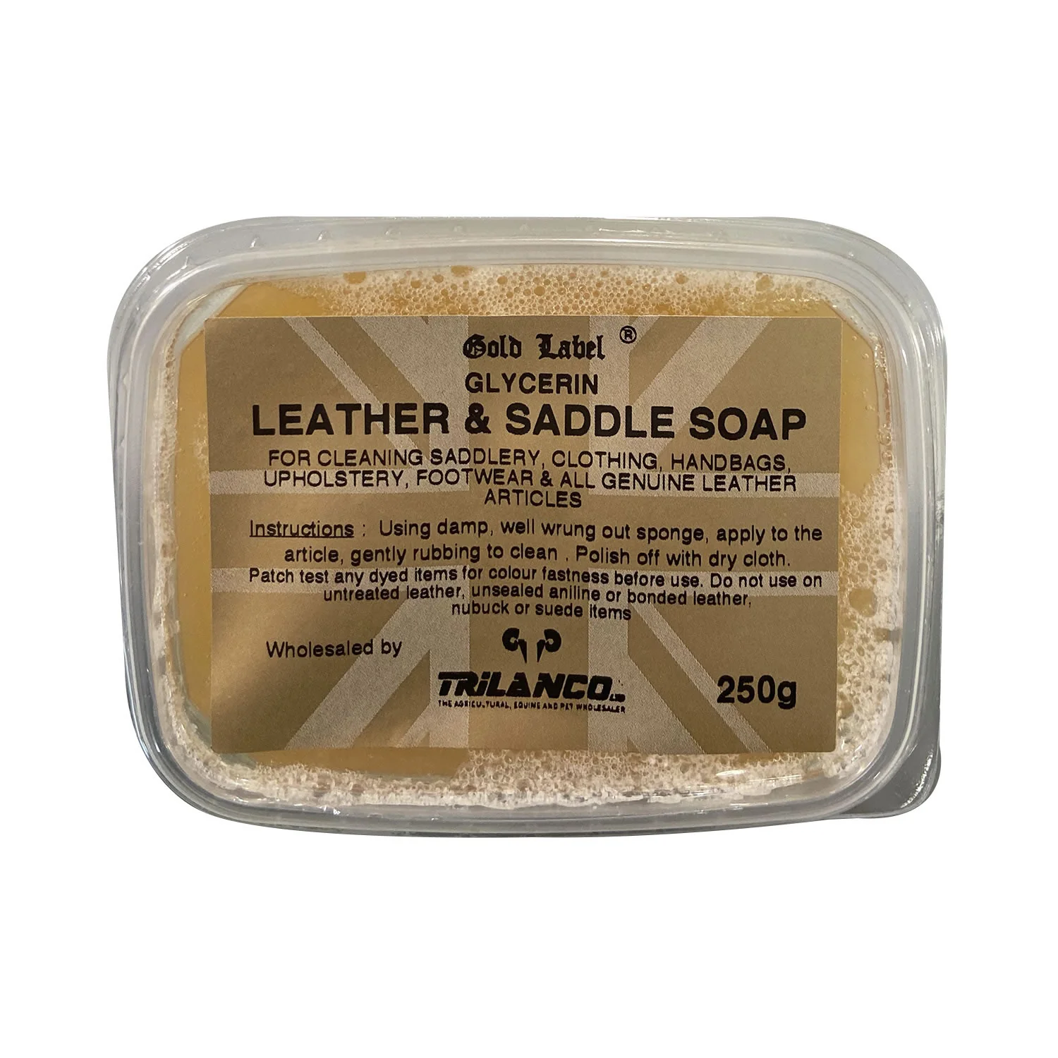 Gold Label Glycerin Leather & Saddle Soap - Image 3