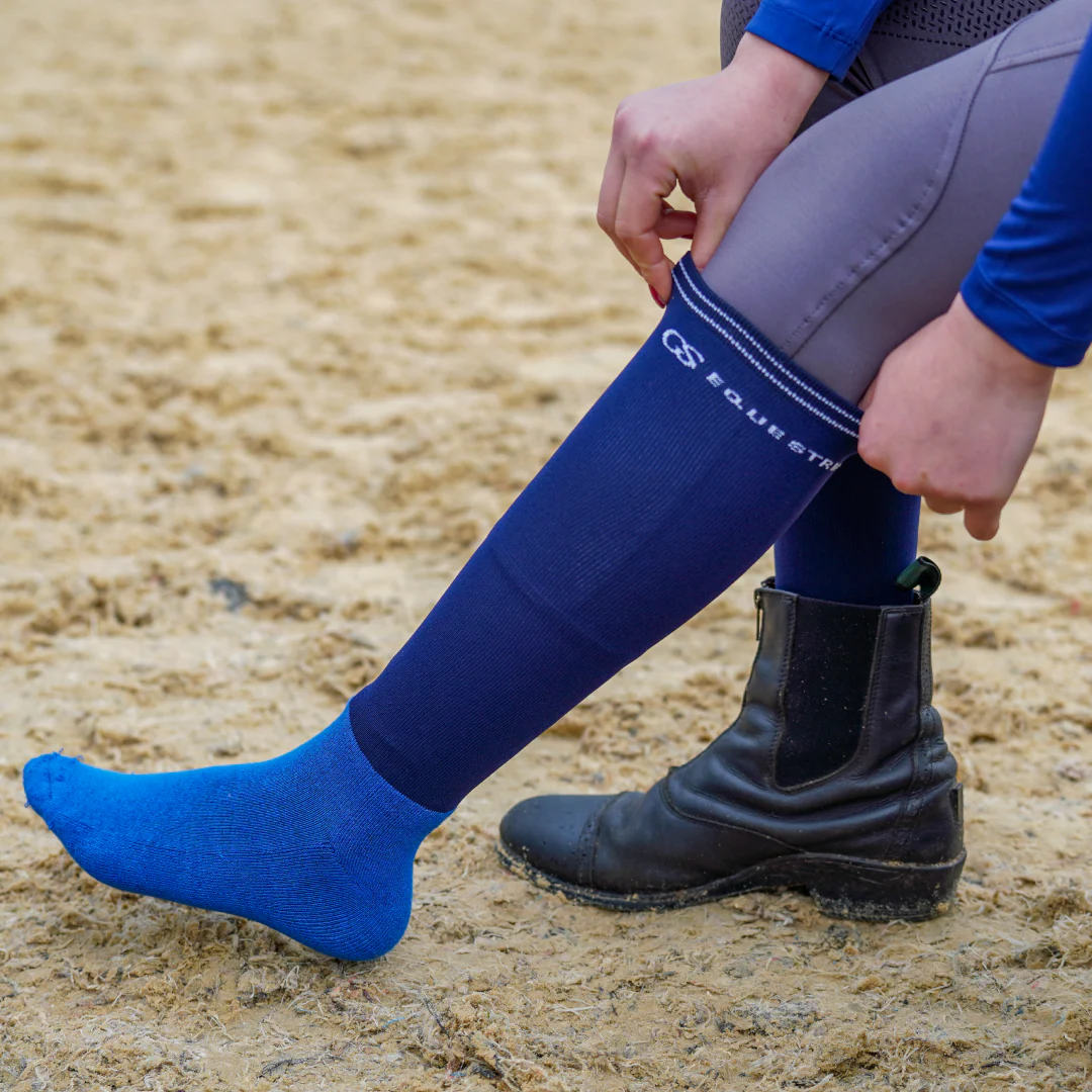 GS Equestrian Knee Length Competition Socks - Image 3