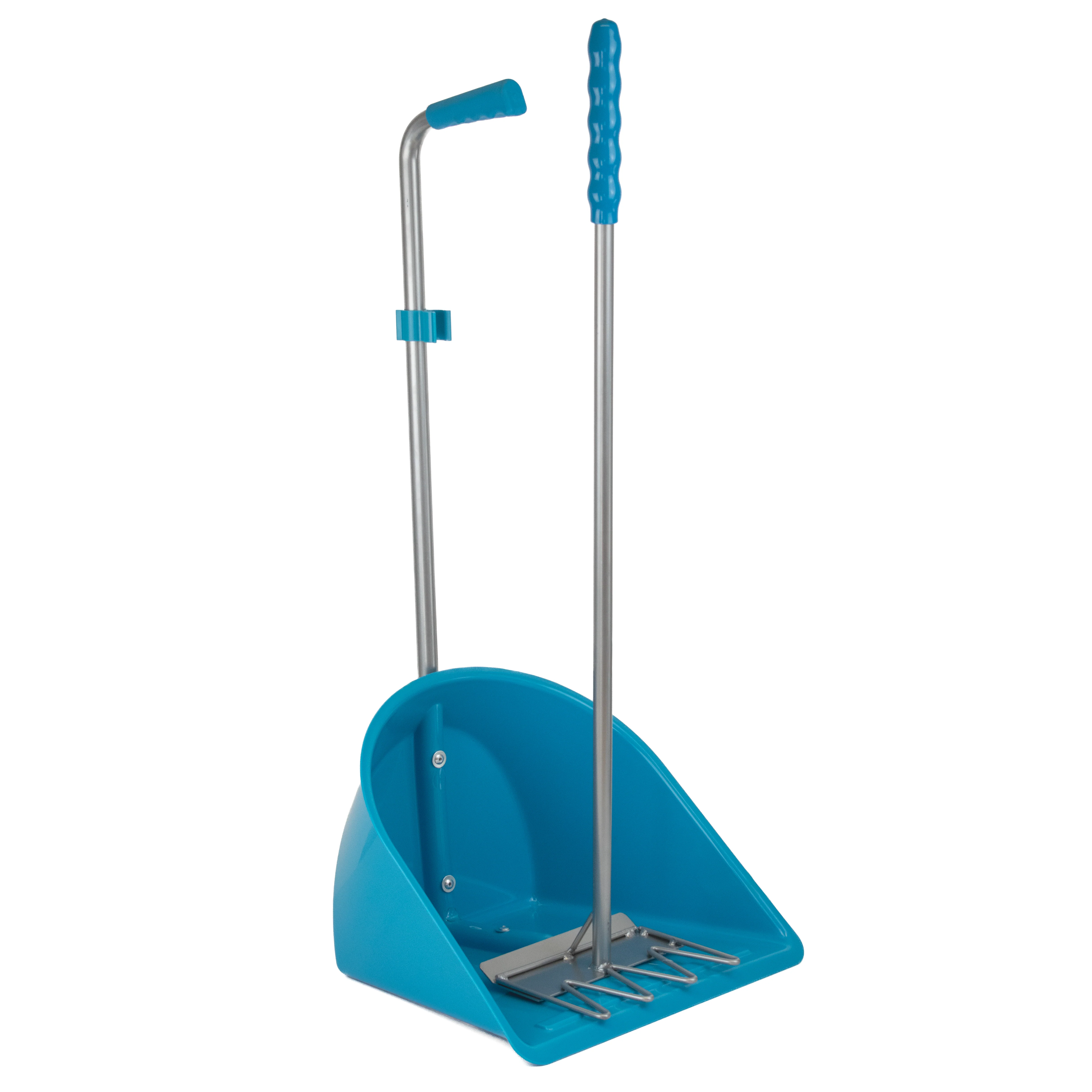 GS Equestrian Manure Scoop with Rake - Image 3