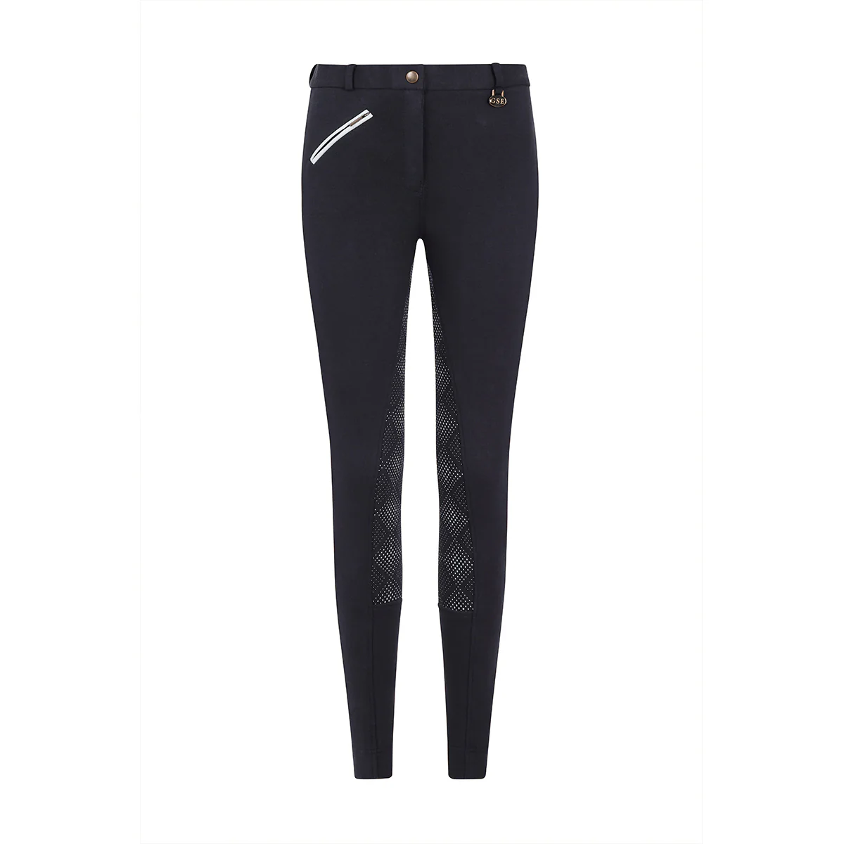 GS Equestrian Carol Ladies Two Tone Silicone Full Seat Jodhpurs - Image 49