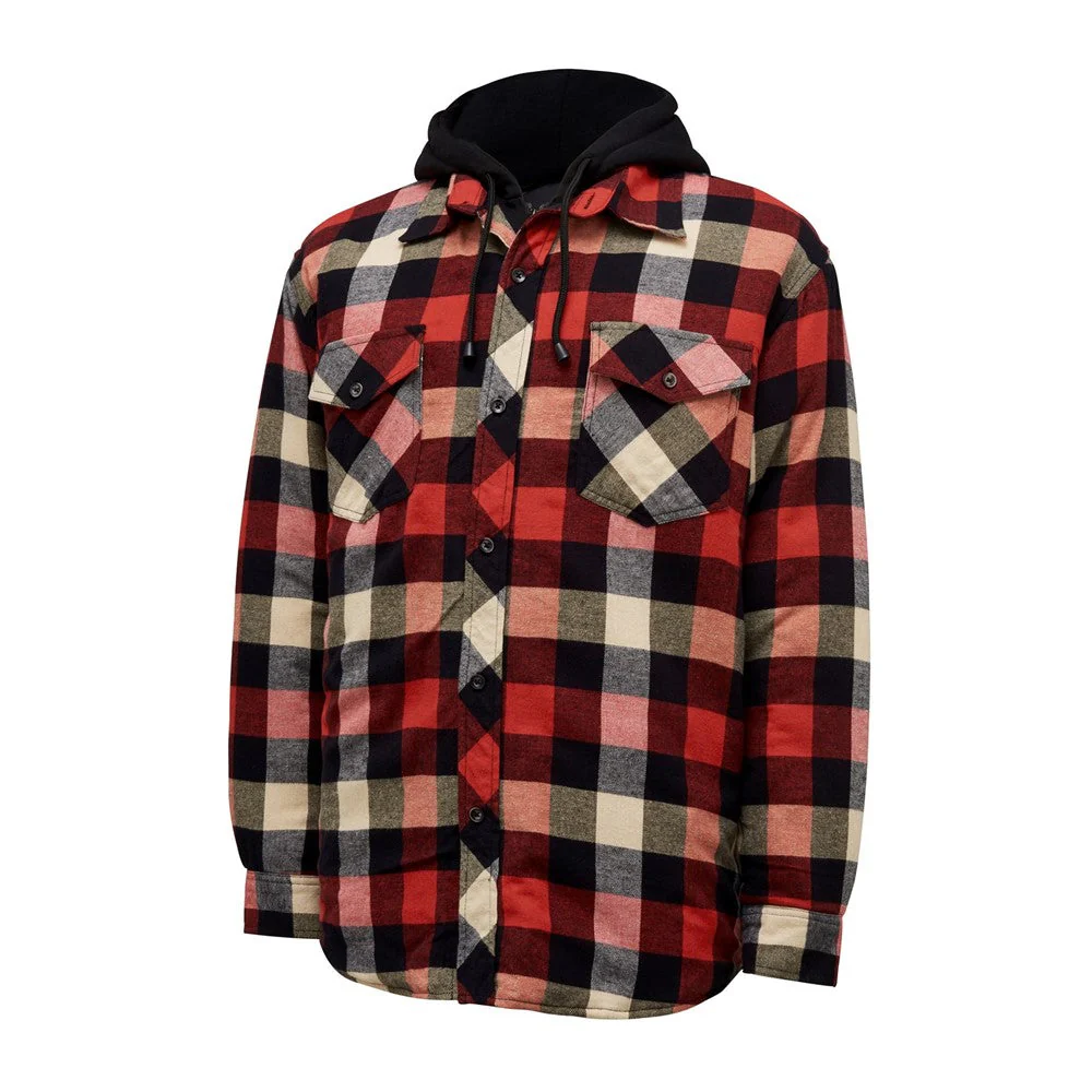 Hard Yakka Men Quilted Flannel Shacket - Image 2