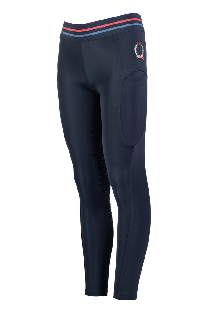 HKM Children's Full Seat Riding Tights -Aymee- - Image 4