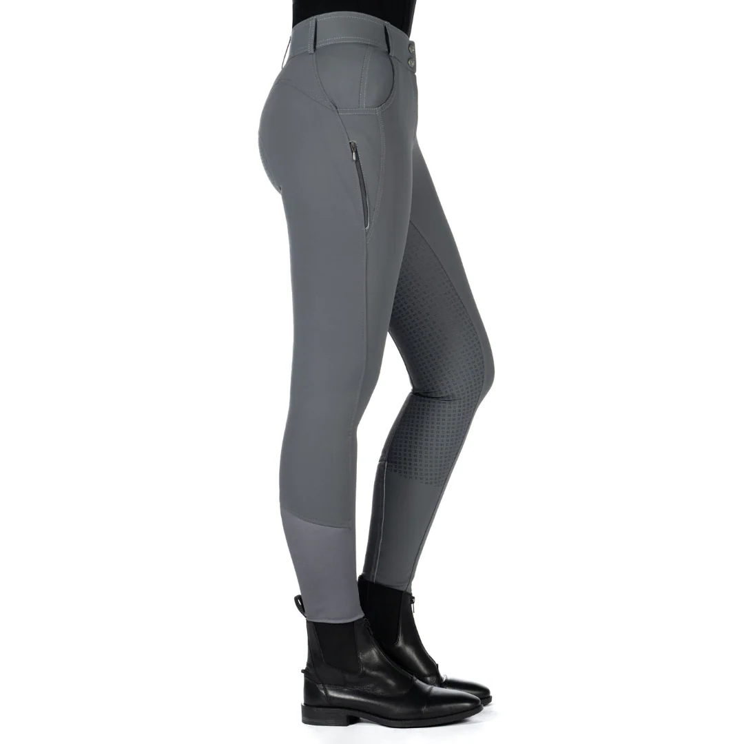 HKM Children's Silicone Full Seat Riding Breeches -Ari Mid Rise- - Image 16