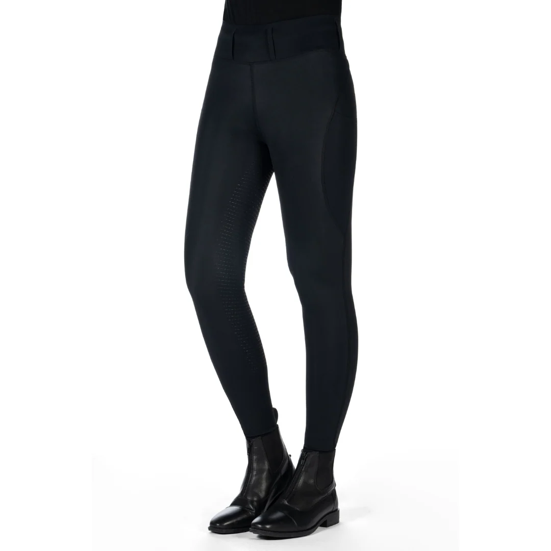 HKM Children's Silicone Full Seat Riding Leggings -Jil High Waist- - Image 12