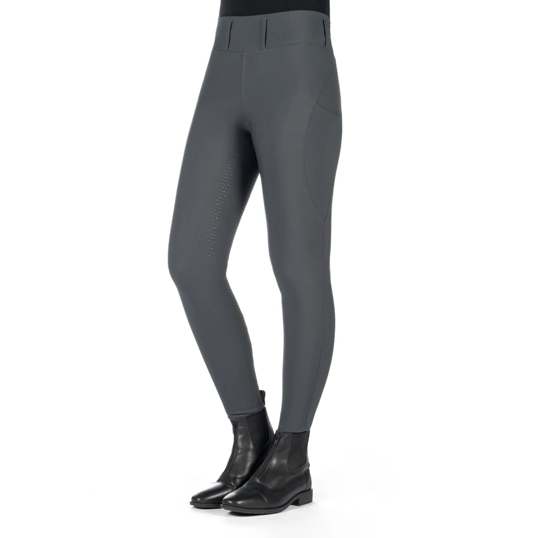 HKM Children's Silicone Full Seat Riding Leggings -Jil High Waist- - Image 15