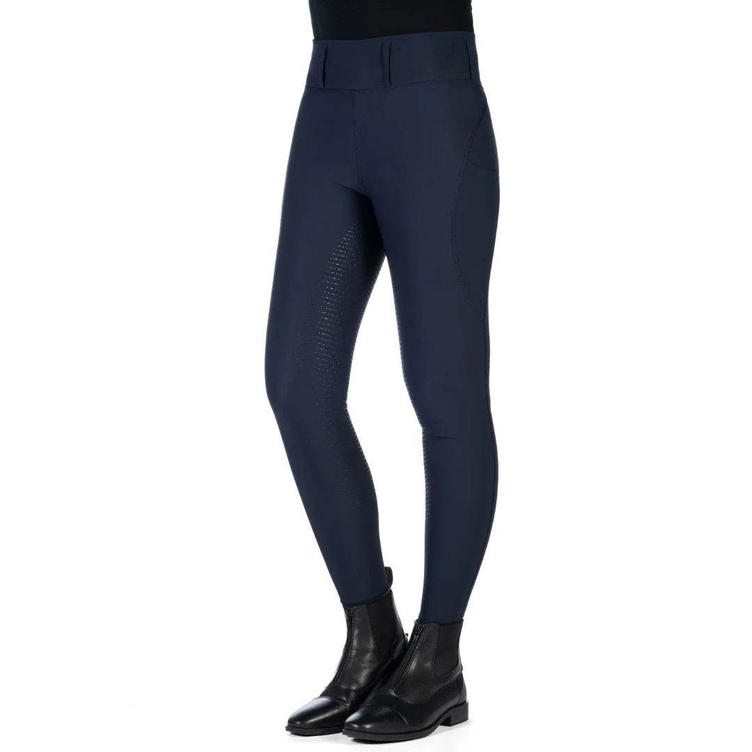 HKM Children's Silicone Full Seat Riding Leggings -Jil High Waist- - Image 9