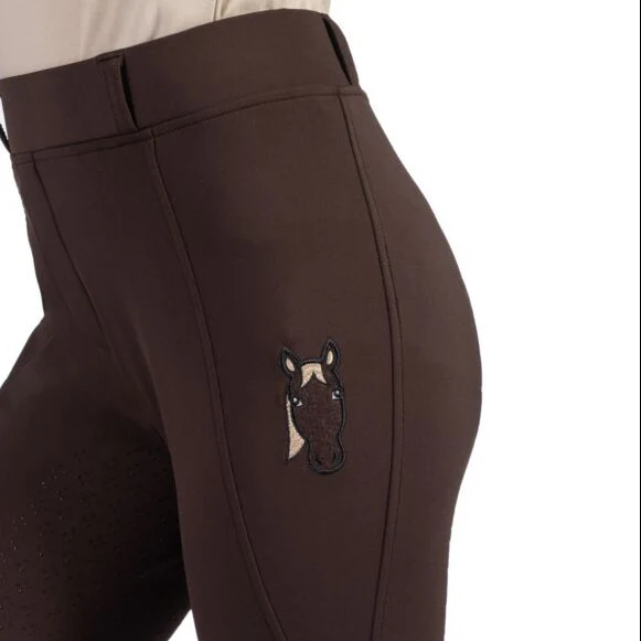HKM Children's Silicone Full Seat Riding Leggings -Mia- - Image 6