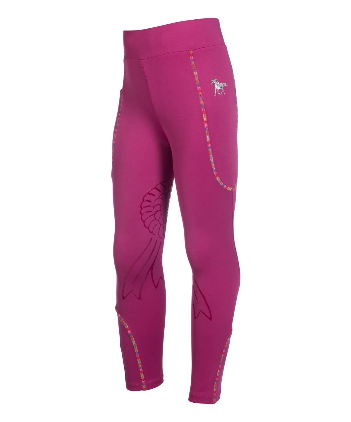 HKM Children's Silicone Full Seat Riding Tights -Polly- - Image 2