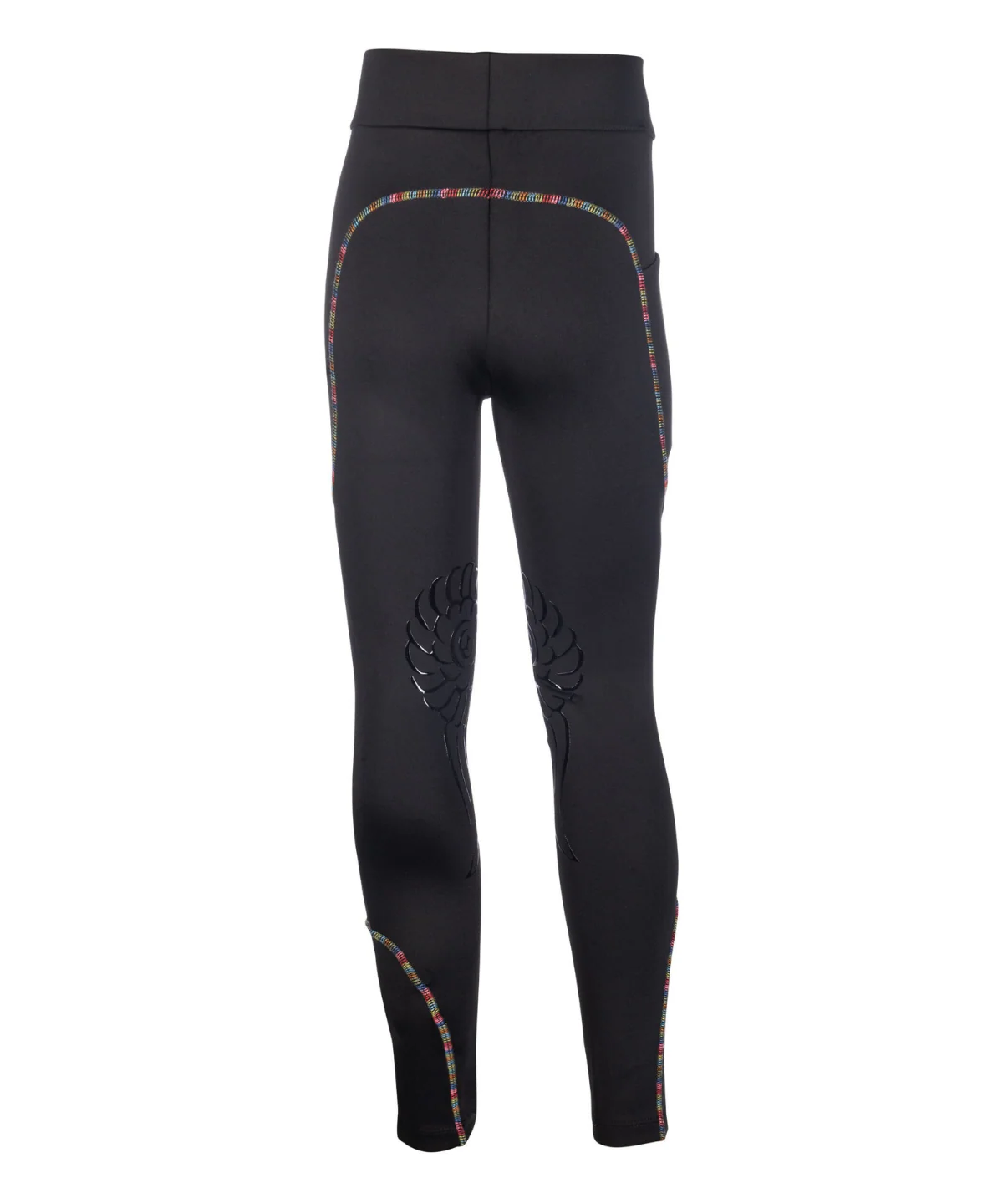 HKM Children's Silicone Full Seat Riding Tights -Polly- - Image 6