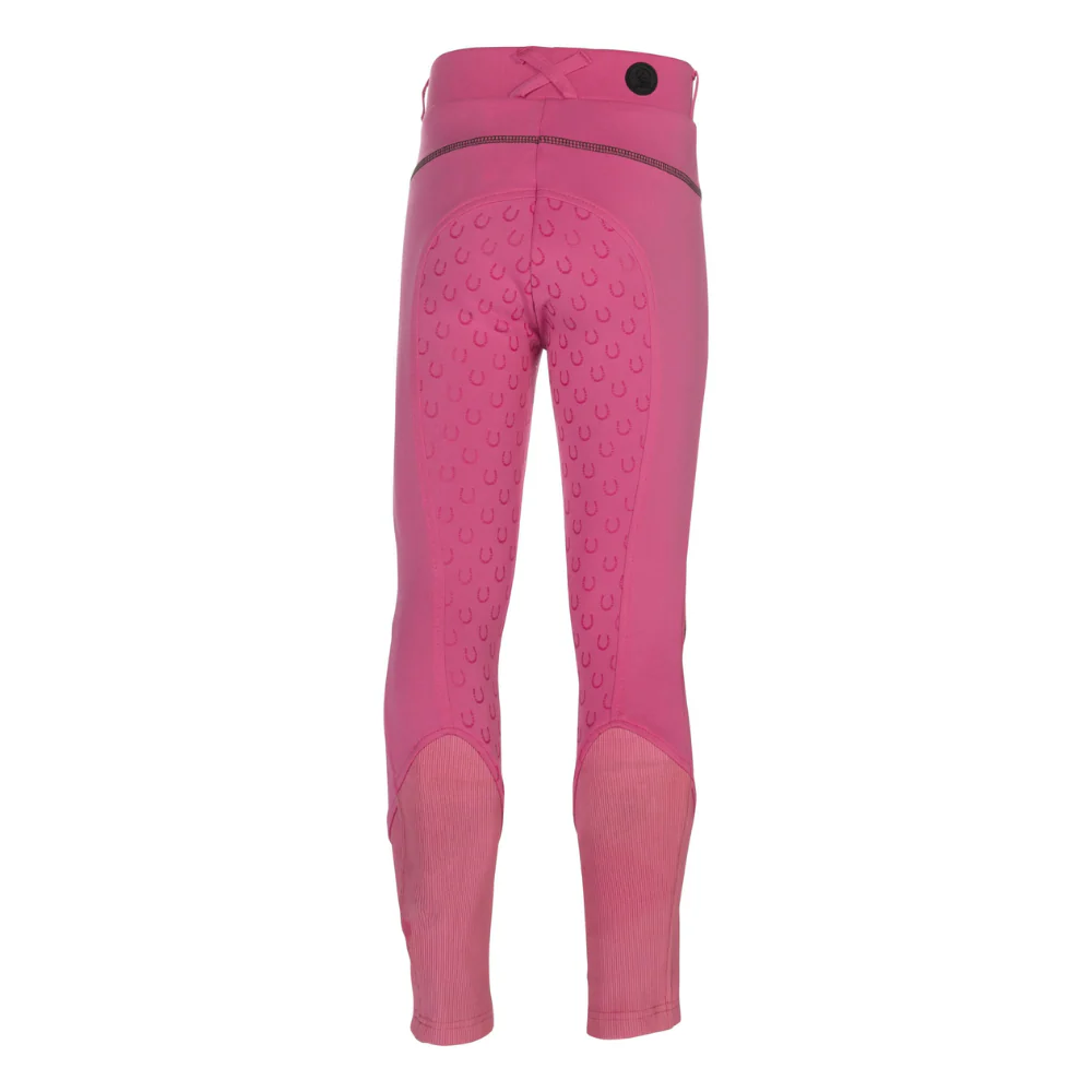 HKM Children's Silicone Full Seat Riding Tights -Claire- - Image 2