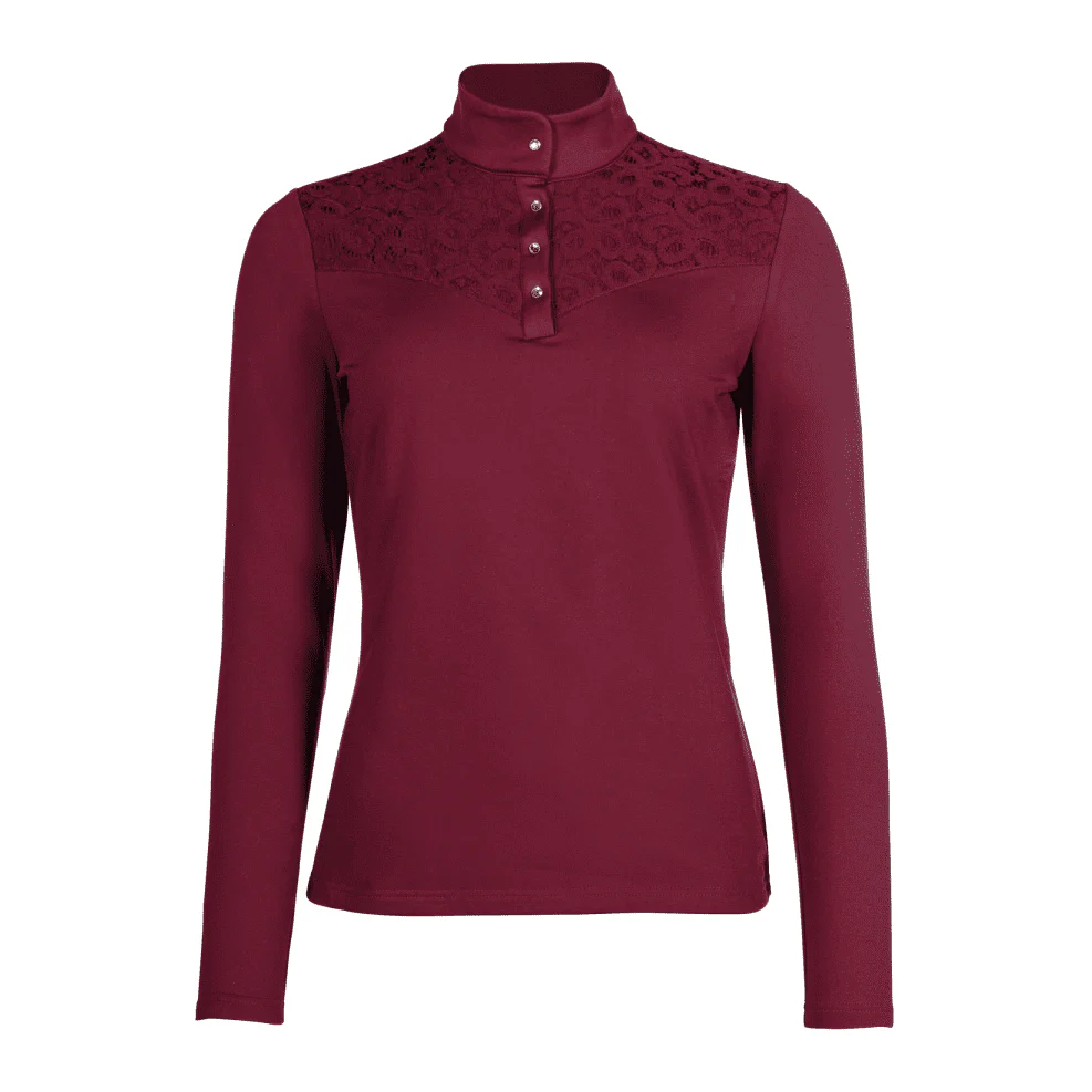 HKM Berry Lace Functional Shirt
