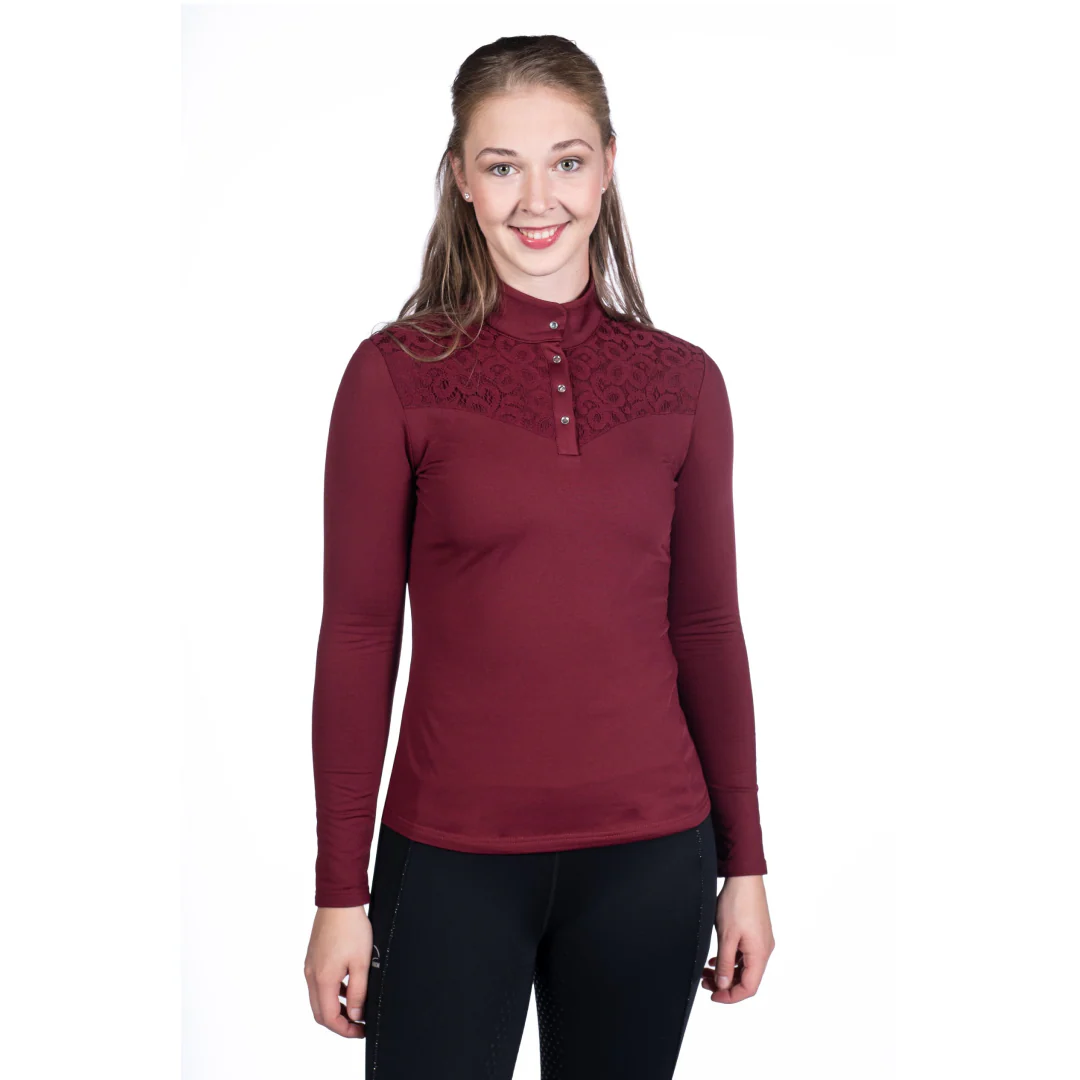 HKM Berry Lace Functional Shirt - Image 3