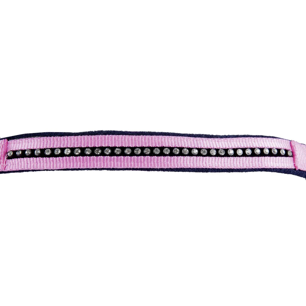 HKM Head Collar & Lead Rope Set -Crystal- Soft Padded - Image 4