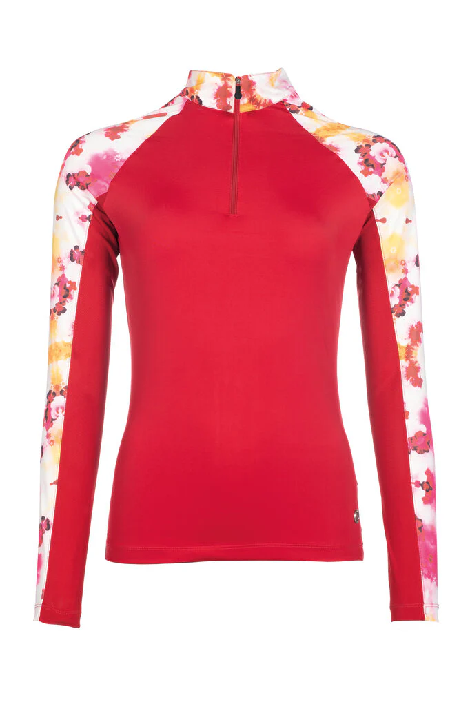 HKM Ladies Functional Shirt -Essentials Flower - Image 4