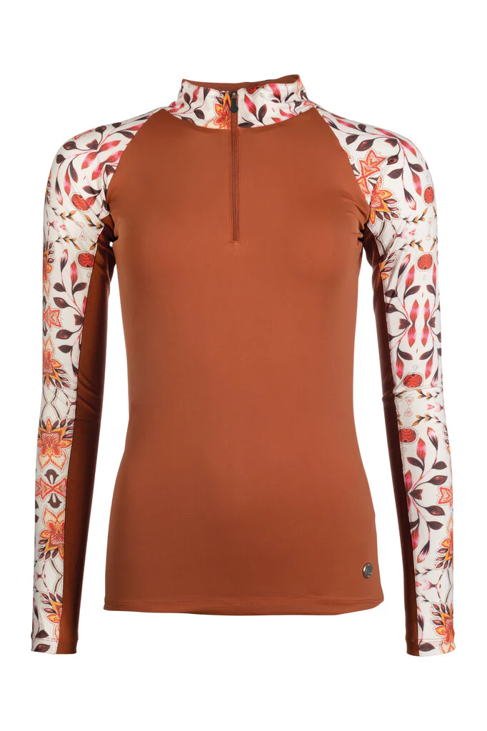 HKM Ladies Functional Shirt -Essentials Flower - Image 5