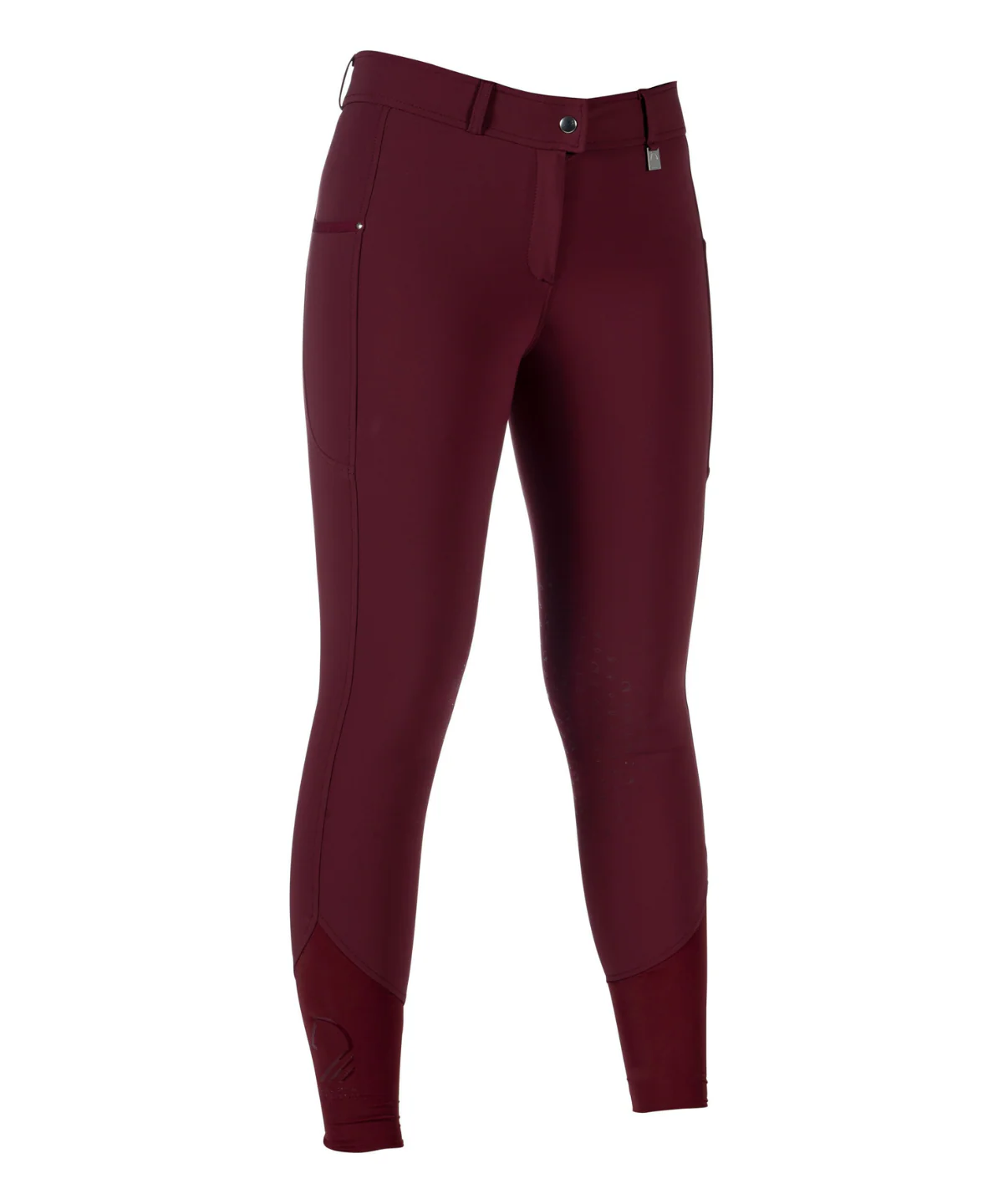 HKM Ladies Silicone Knee Patch Breeches -Livigno- - Image 7