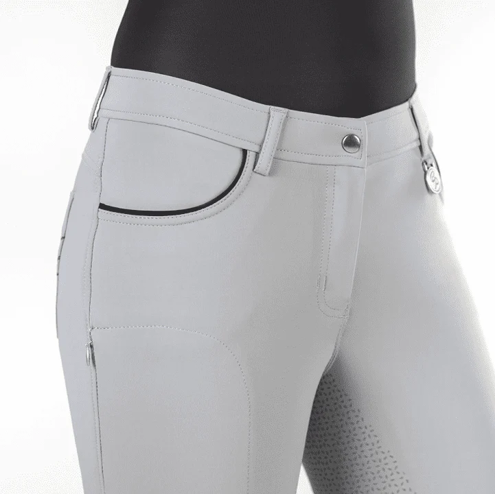 HKM Equilibrio Style Silicone Full Seat Riding Breeches - Image 3