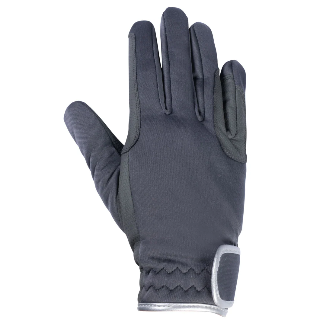 HKM Riding Gloves -Basil- Softshell - Image 3