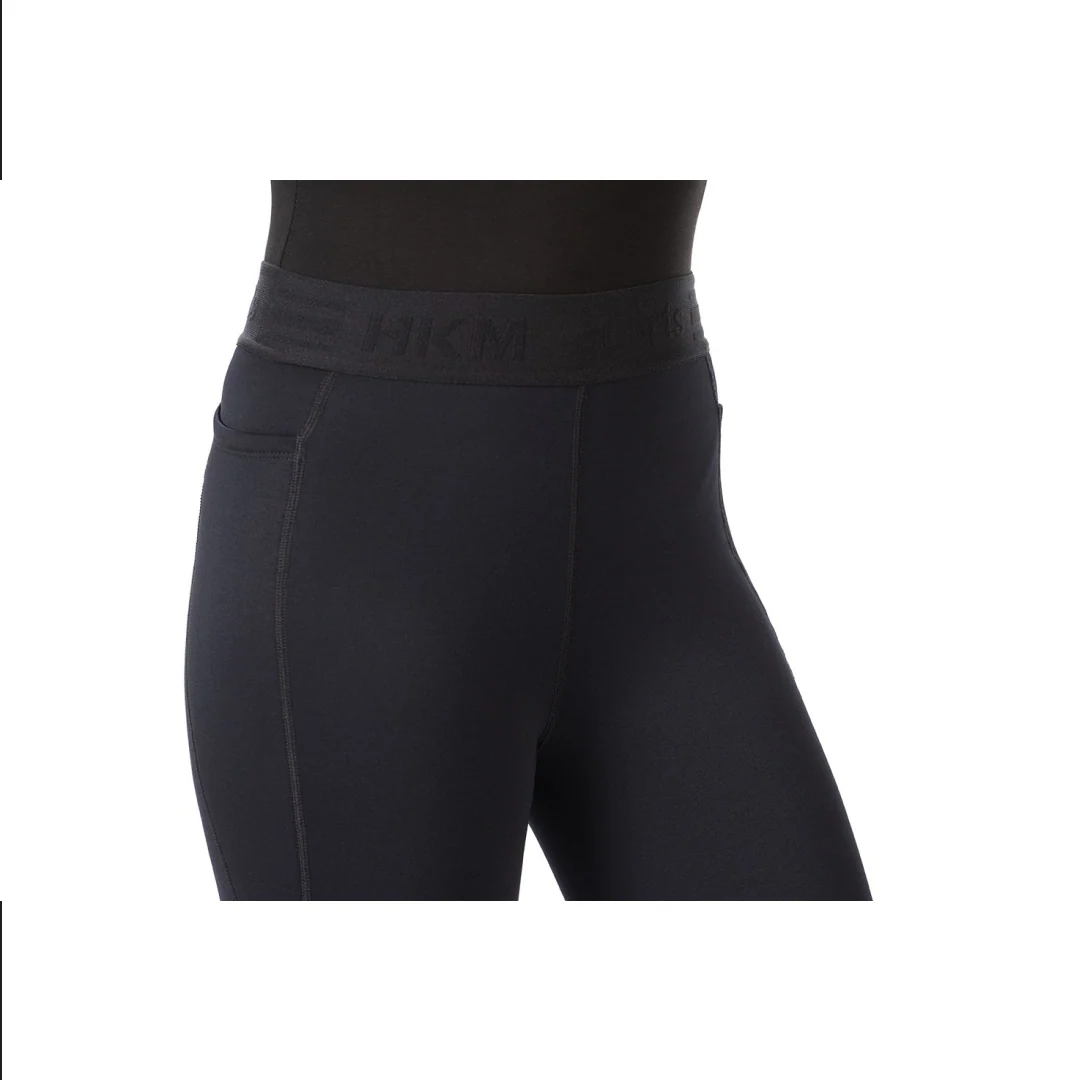 HKM Sports Silicone Knee Patch Riding Leggings - Image 6