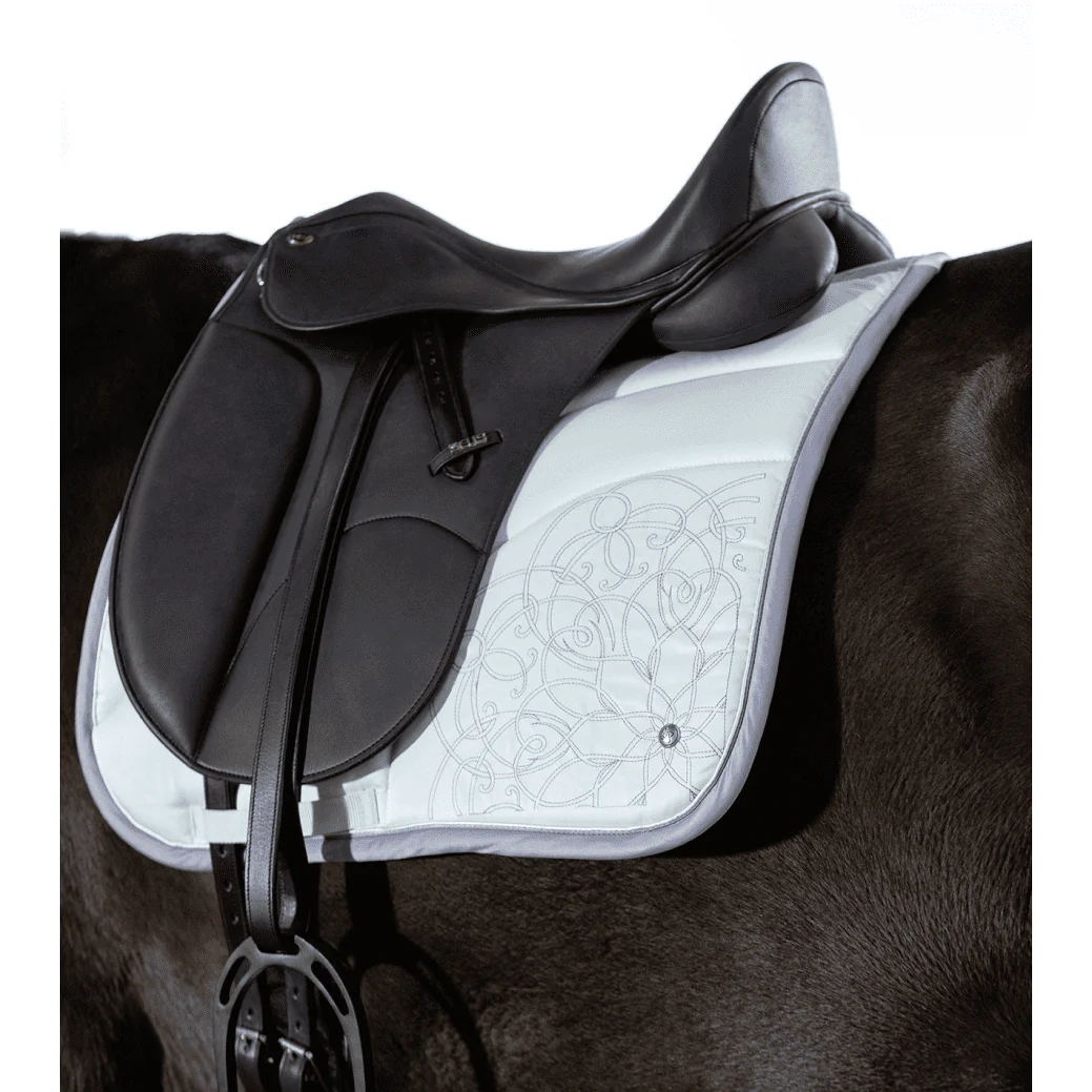 HKM Melody Flower Saddle Cloth - Image 4