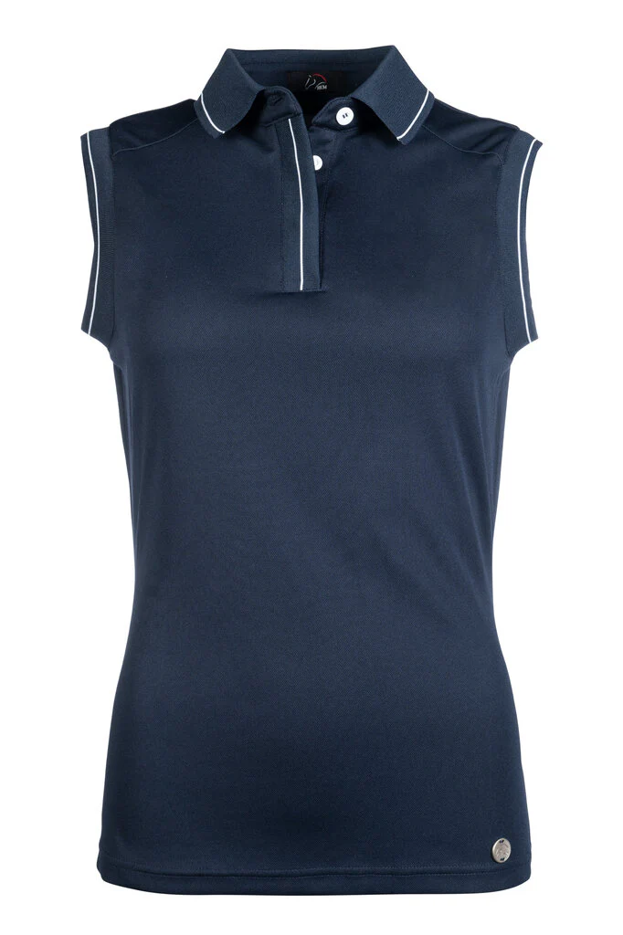 HKM Catherine Sleeveless Polo Shirt - Image 4