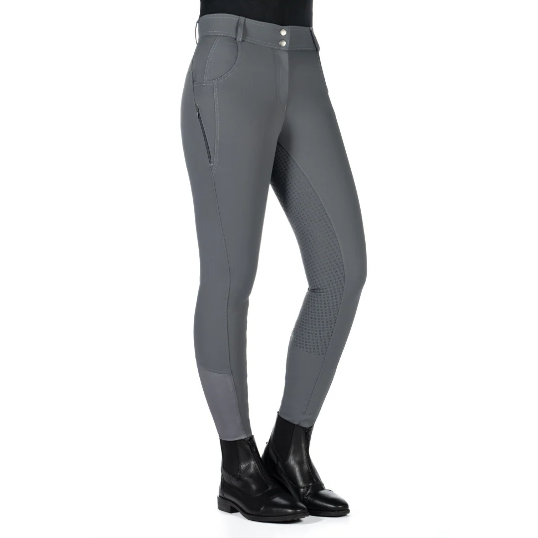 HKM Women's Silicone Full Seat Riding Breeches -Ari Mid Rise- - Image 15