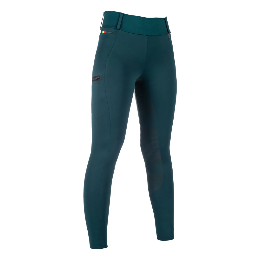 HKM Women's Silicone Full Seat Riding Tights -Livigno- - Image 5