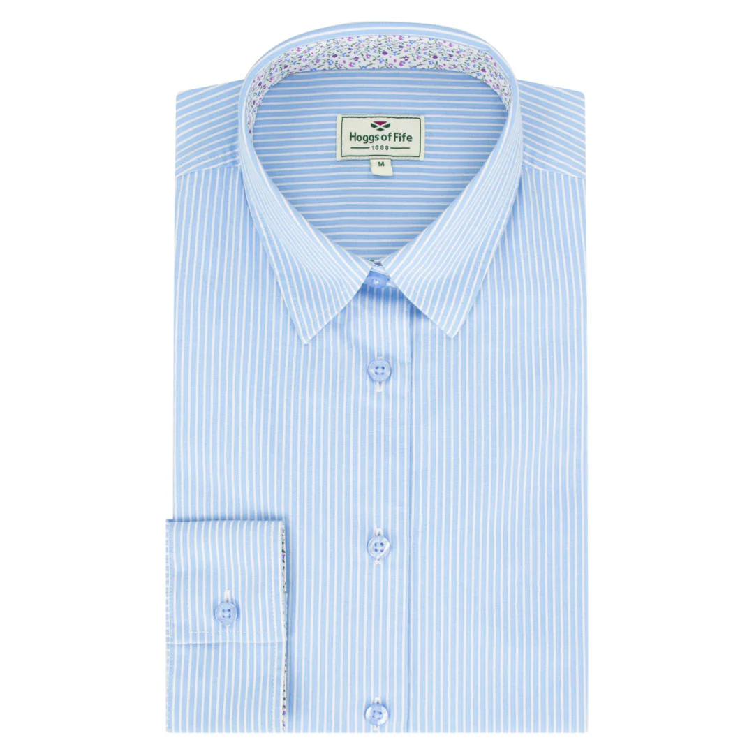 Hoggs of Fife Bonnie II Ladies Cotton Shirt - Image 3