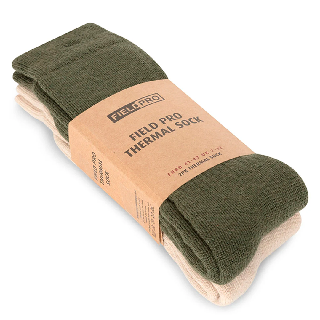 Hoggs of Fife Field Pro Thermal Socks - Pack of 2 - Image 2